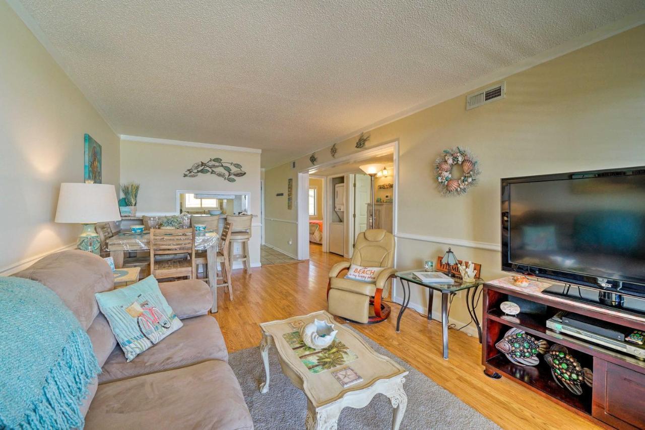 Breezy Beach Retreat With 180-Degree Ocean Views! Appartement Carolina Beach Buitenkant foto