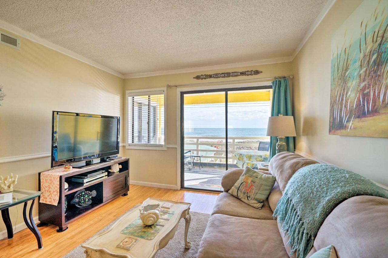 Breezy Beach Retreat With 180-Degree Ocean Views! Appartement Carolina Beach Buitenkant foto