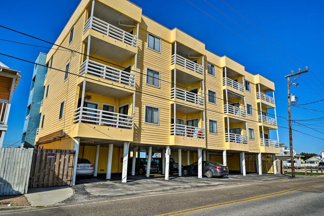 Breezy Beach Retreat With 180-Degree Ocean Views! Appartement Carolina Beach Buitenkant foto
